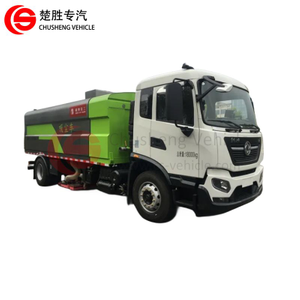 Camion de nettoyage de route de camion de balayeuse d'aspirateur de DONGFENG 4x2 à vendre