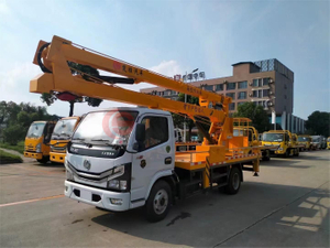 Dongfeng 4x2 camion d'opération à haute altitude de camion aérien de machine d'ascenseur hydraulique de 16 mètres