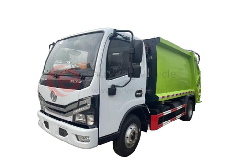 Camion poubelle compacteur Dong Feng 4x2