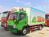 Camion fourgon de refroidissement congélateur HOWO 5 tonnes