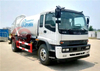 Camion de réservoir d\'aspiration d\'eaux usées de vide d\'eaux usées d\'ISUZU 4×2 pour le nettoyage d\'égout de boues de boues