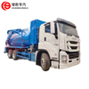 Véhicule de transporteur de camion-citerne de lisier de camion d\'aspiration d\'eaux usées de camion d\'aspirateur d\'eaux usées de nettoyage à haute pression d\'ISUZU GIGA 6X4