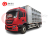Camion de transport de volaille et de bétail de haute qualité Dongfeng 4*2 10 tonnes avec humidification par pulvérisation à vendre
