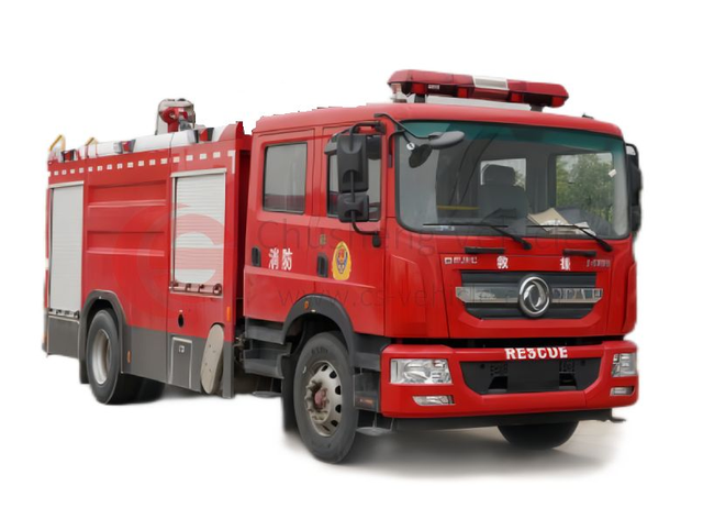 Camion de lutte contre l'incendie de l'eau Dongfeng 4x2