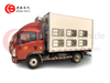 HOWO petit camion réfrigérateur de transport d\'animaux vivants de 5 tonnes 