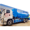 Véhicule de transporteur de camion-citerne de lisier de camion d\'aspiration d\'eaux usées de camion d\'aspirateur d\'eaux usées de nettoyage à haute pression d\'ISUZU GIGA 6X4
