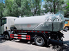 Camion-citerne à vide pour eaux usées HOWO 4 × 2, camion d\'aspiration des eaux usées