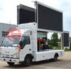 Camions de publicité mobiles à écran LED polychrome ISUZU 4X2 