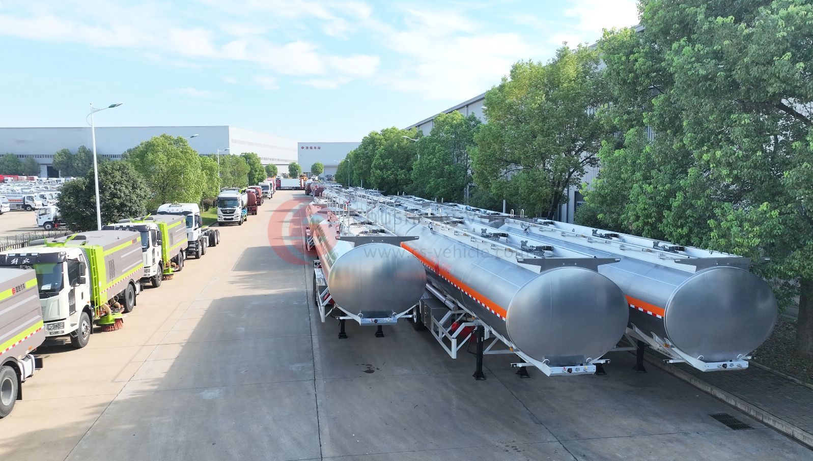r&eacute;servoir de carburant semi-remorque camion-chusheng v&eacute;hicule1 