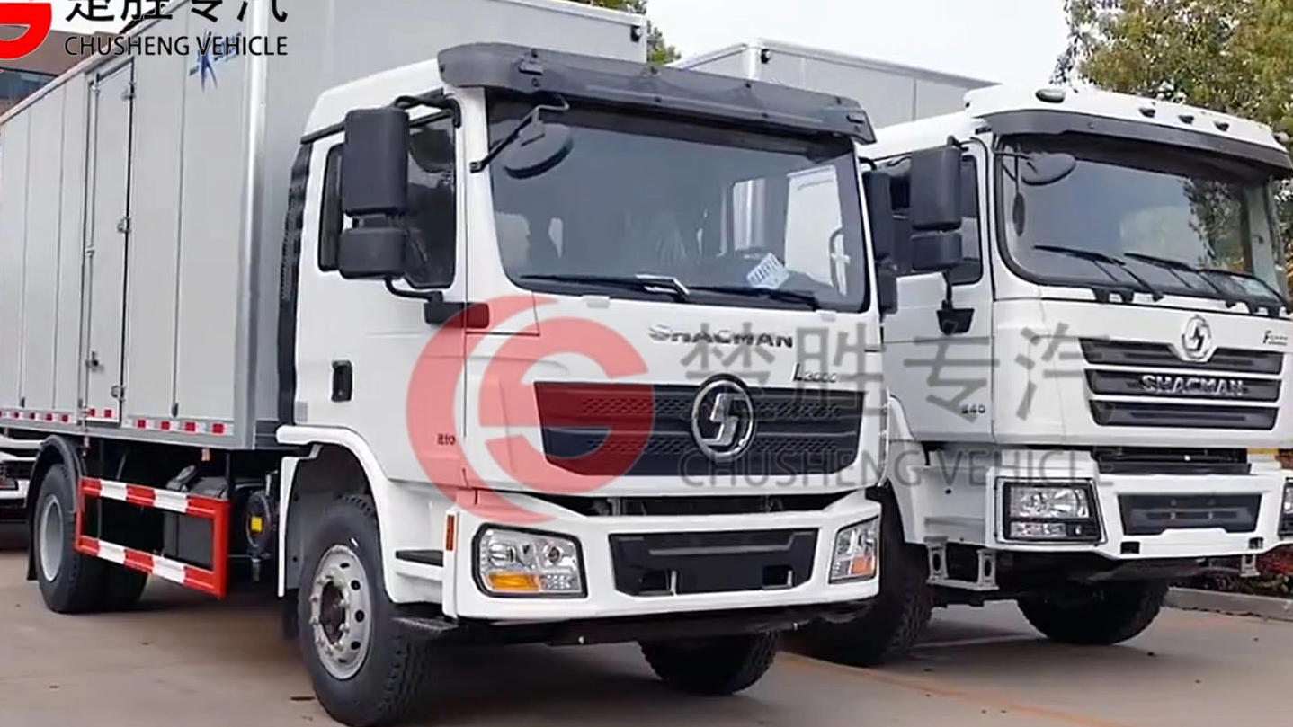 Merveilleuse commande! Les 10 unités Shacman 4x2 20cbm de cargaison légère au Kenya, AFICA