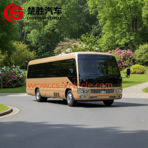 Nouveau bus de caboteur diesel TENGLONG de 7,2 mètres de marque de bus de réception d'affaires avec 28 sièges et équipé d'un moteur Yuchai/Cummings
